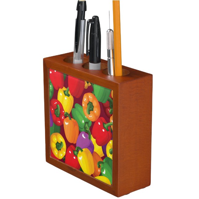 Bell Pepper Pattern Pencil/Pen Holder (In Situ)