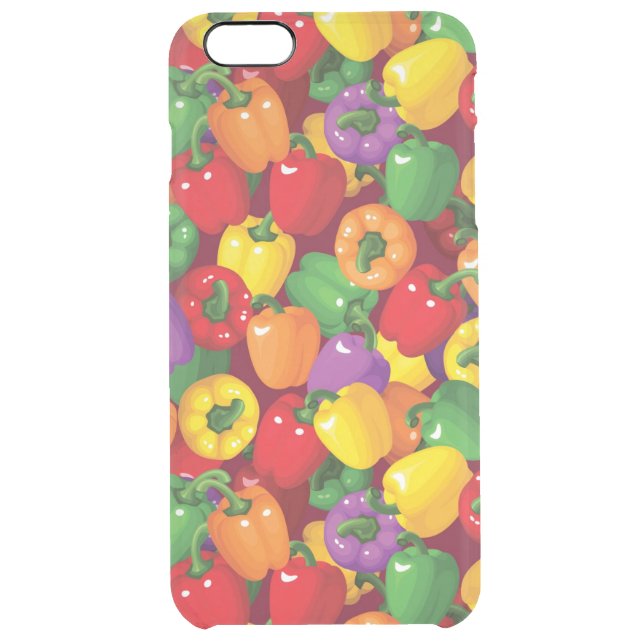 Bell Pepper Pattern Uncommon iPhone Case (Back)