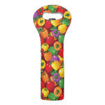 Bell Pepper Pattern Wine Bag
