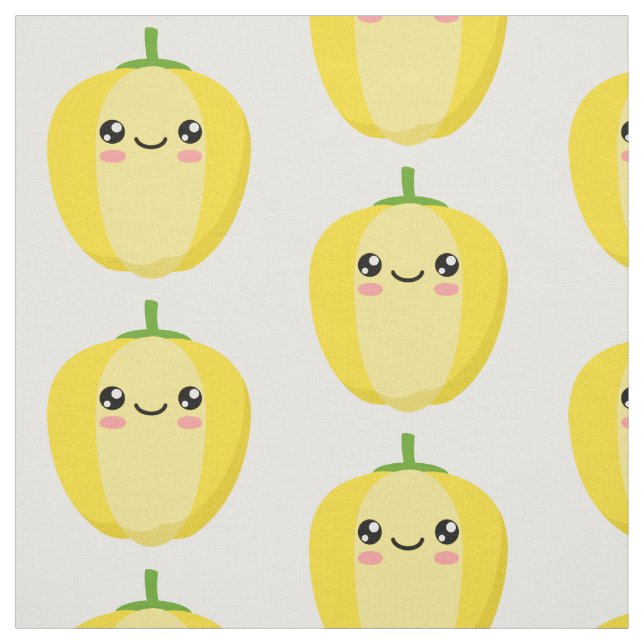 Bell Pepper Yellow Fabric (Swatch)