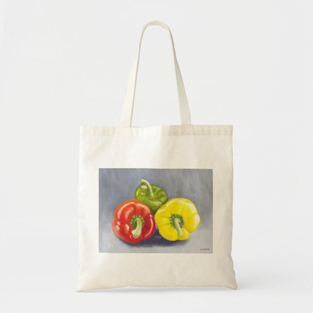 Bell Peppers - Customized Tote Bag (Front)