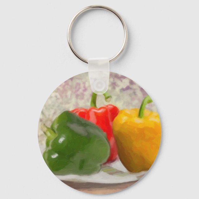 Bell Peppers Keychain (Front)