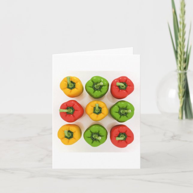 Bell Peppers Note Cards (Front)