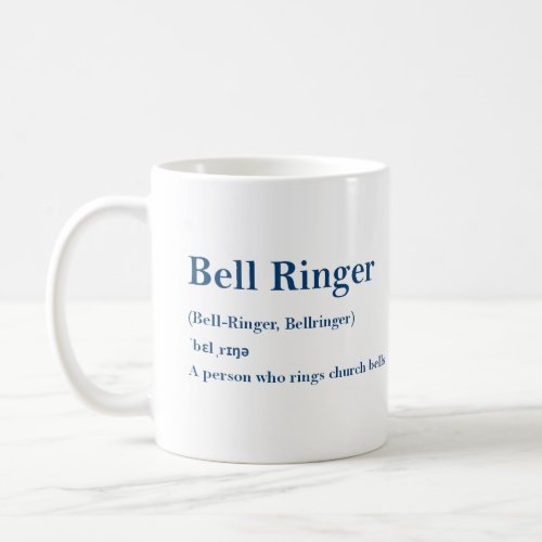 Bell Ringer Definition Mug