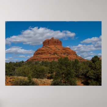 Bell Rock In Sedona  Arizona Poster 6522 by SedonaPosters at Zazzle