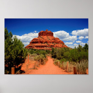 Bell Rock located in Sedona, Arizona United States Poster