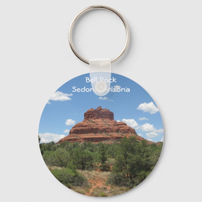 Bell Rock, Sedona, Arizona Keychain (Front)