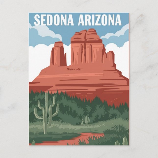 Bell Rock, Sedona, Arizona Postcard (Front)