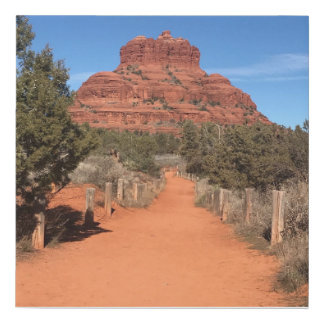 Bell Rock, Sedona, AZ Faux Canvas Print