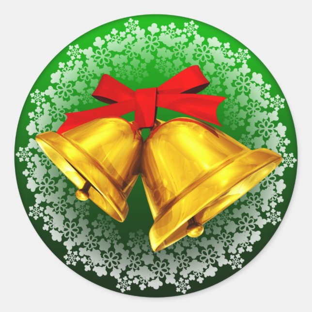 BELL ROUND CLASSIC ROUND STICKER (Front)