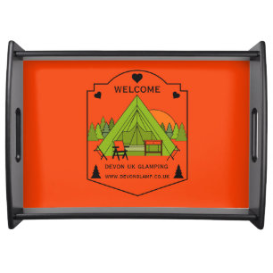 Bell Tent Glamping Business Serving Tray