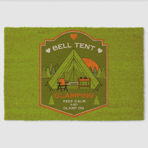 Bell Tent Glamping Fiber Doormat