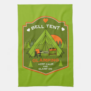 Bell Tent Glamping Kitchen Towel