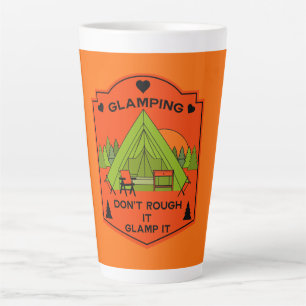 Bell Tent Glamping Latte Mug