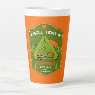Bell Tent Glamping Latte Mug