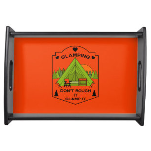 Bell Tent Glamping Serving Tray