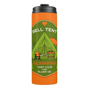 Bell Tent Glamping Thermal Tumbler
