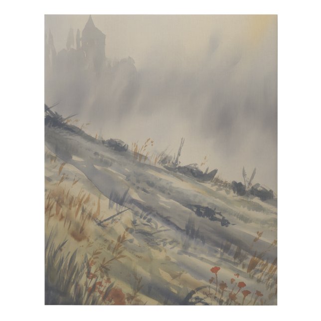 Bell Tolls Faux Canvas Print (Front)