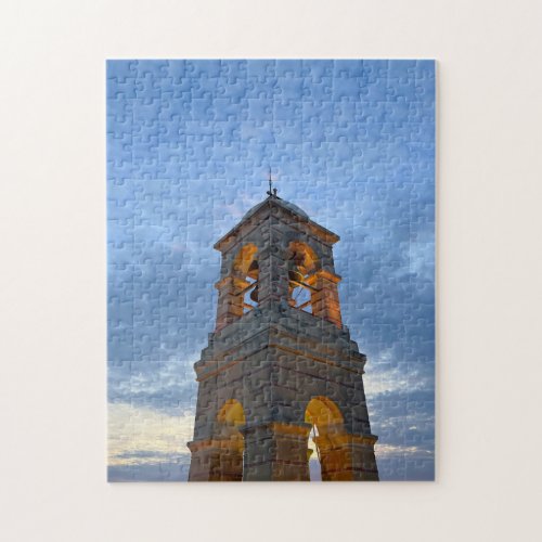 Bell Tower Athens Greece Jigsaw Puzzle