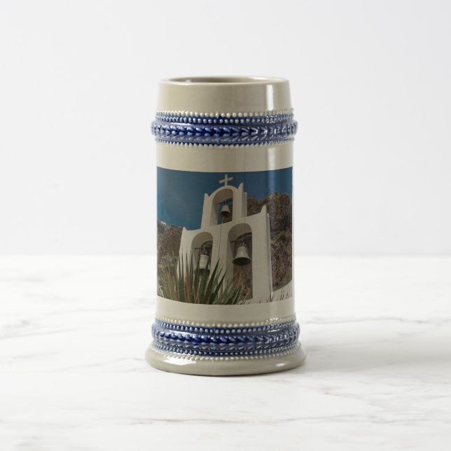 Bell tower beer stein (Center)