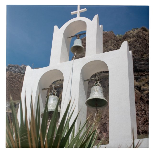Bell tower ceramic tile (Front)