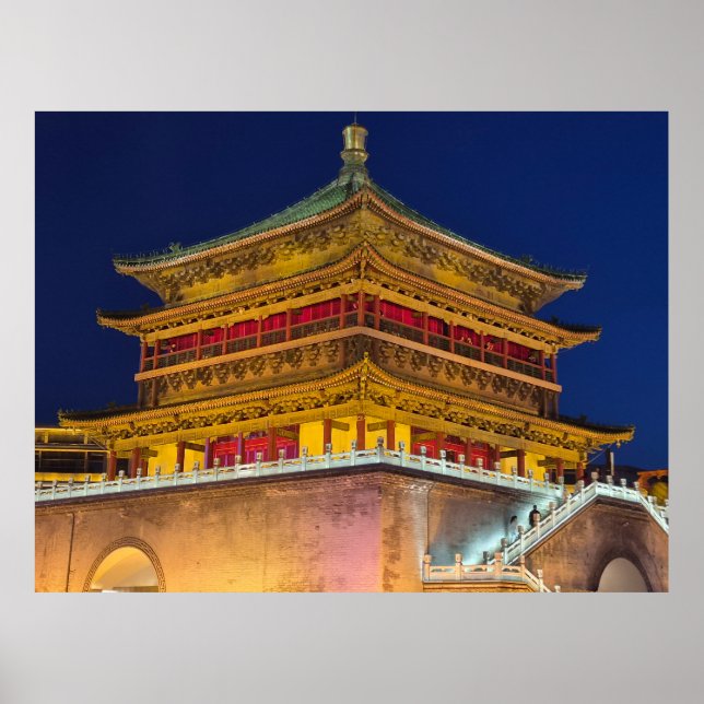 Bell Tower of Xian Poster (Front)