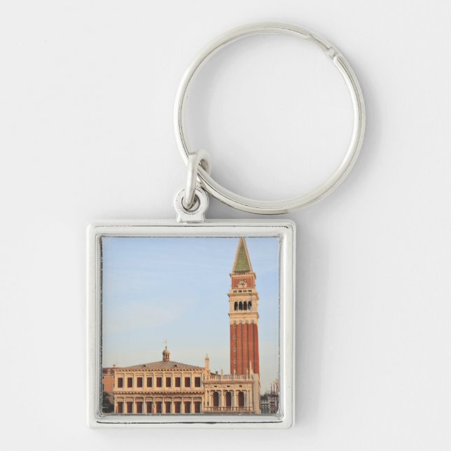 Bell Tower, Piazza San Marco, Venice Keychain (Front)
