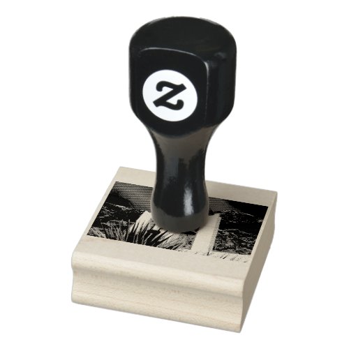 Bell tower rubber stamp