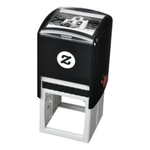 Bell tower self-inking stamp