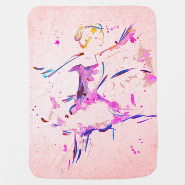 bella baby blanket (Front)