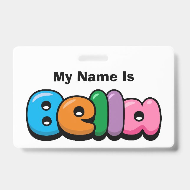 Bella Badge (Front)