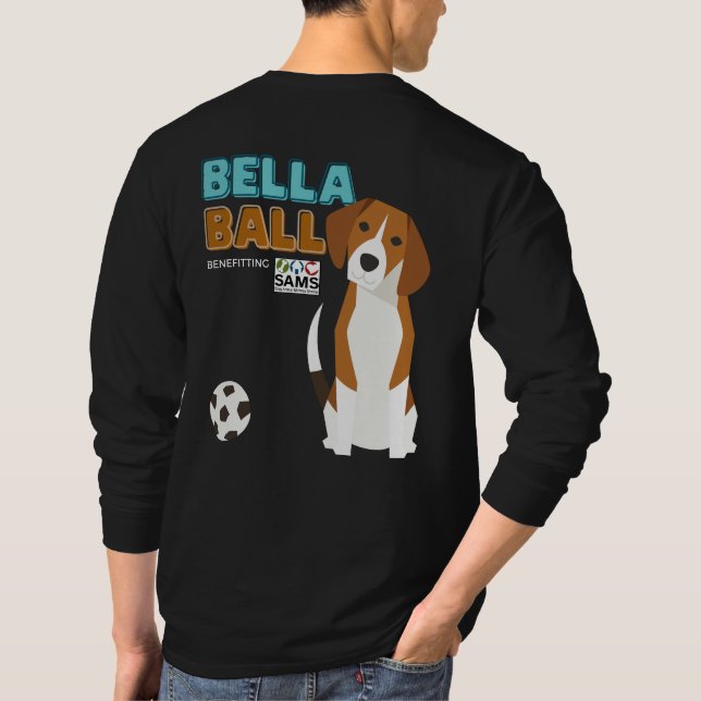 Bella Ball Men's Long Sleeve T-Shirt (Back)