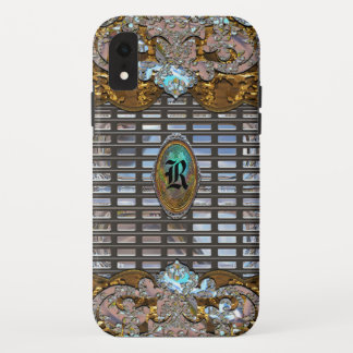 Bella Beautiful Verre French Monogram iPhone XR Case