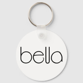 Bella black Keychain