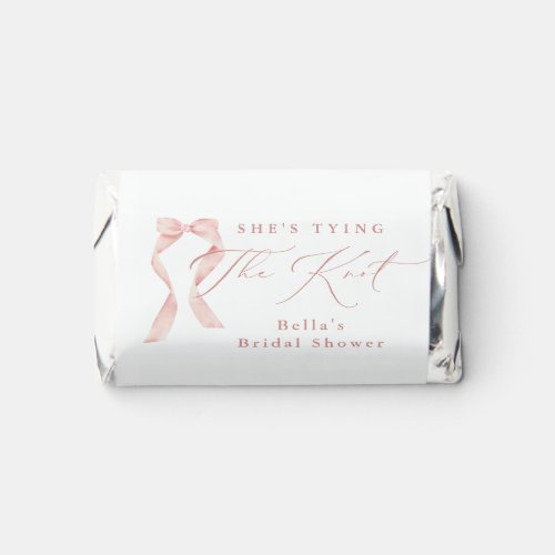 BELLA Blush Bow She's Tying the Knot Bridal Shower