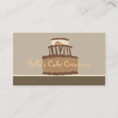 Bella Cake Business Card