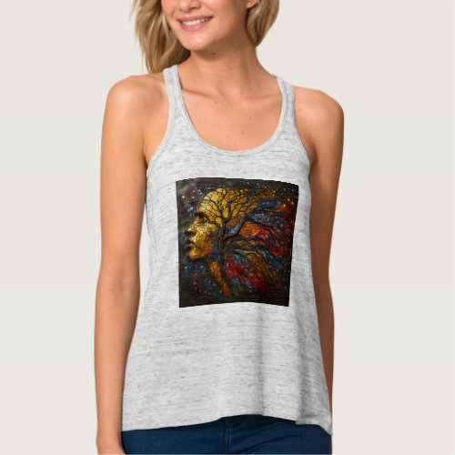 BellaCanvas Flowy Tank Top Womens T_Shirt Art 5
