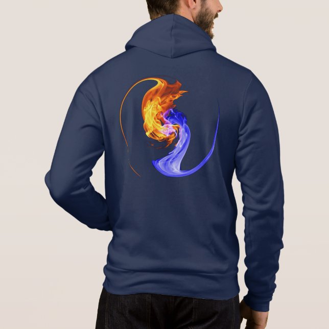 Bella+Canvas Full-Zip Hoodie (Back)