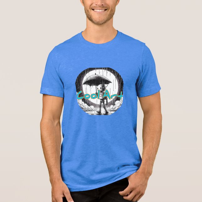 Bella+Canvas Jersey Short Sleeve T-Shirt  Tri-Blend Shirt (Front)