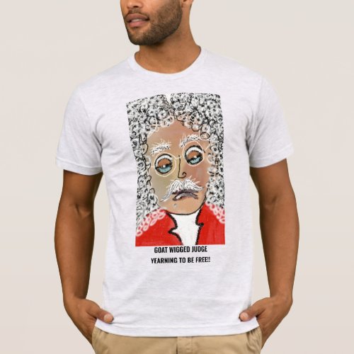 Bella__Canvas Mens T_Shirt Cotton Funny art Judge