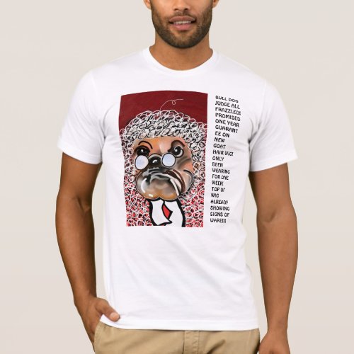 Bella_Canvas T_shirt Soft Funny Bull Dog Judge T_Shirt