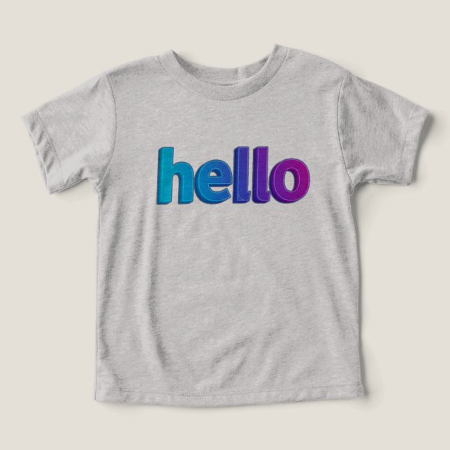  Bella+Canvas Toddler Tri-blend T-Shirt Toddler T-shirt (Design Front)