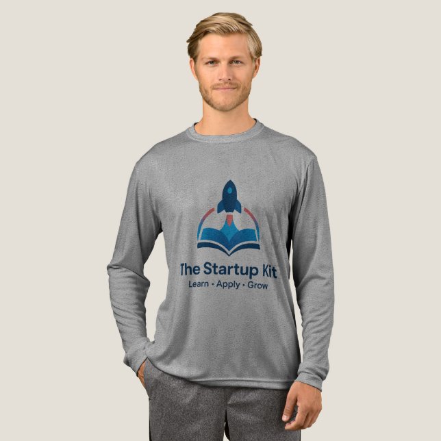 Bella+Canvas Tri-blend Long Sleeve Shirt Unisex (Full Front)