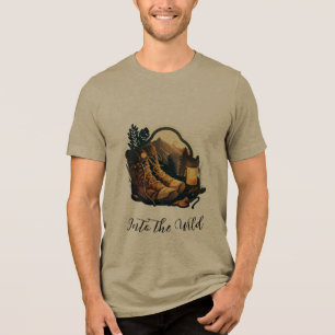 Bella+Canvas Tri-blend T-Shirt, Olive Shirt