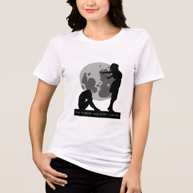Bella+Canvas Tri-blend T-Shirt Shirt (Front)