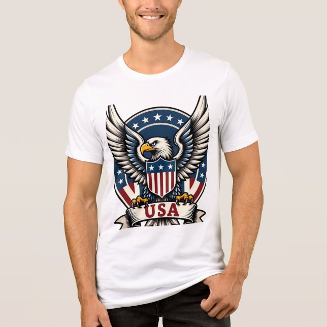 Bella+Canvas Tri-blend T-Shirt Shirt (Front)