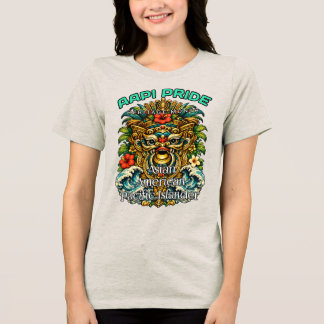 Bella+Canvas Tri-blend T-Shirt, White, Adult S Shirt