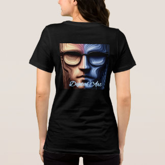 Bella+Canvas Women's Tri-blend T-Shirt, Solid Blac Shirt