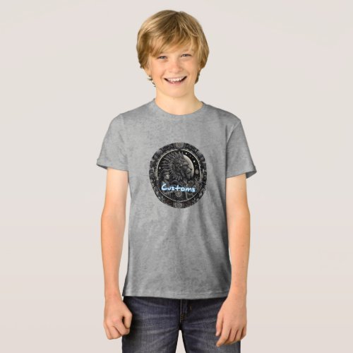 BellaCanvas Youth Tri_blend T_Shirt Solid Black  Tri_Blend Shirt