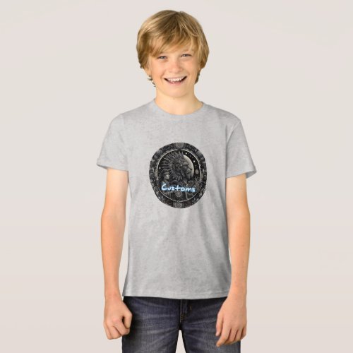 BellaCanvas Youth Tri_blend T_Shirt Solid Black  Tri_Blend Shirt